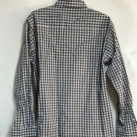 Tallia Men's Shirt Lot of 3 Large 16.5 Plaid Flip Cuff Long Sleeve Button Up - Picture 8 of 13